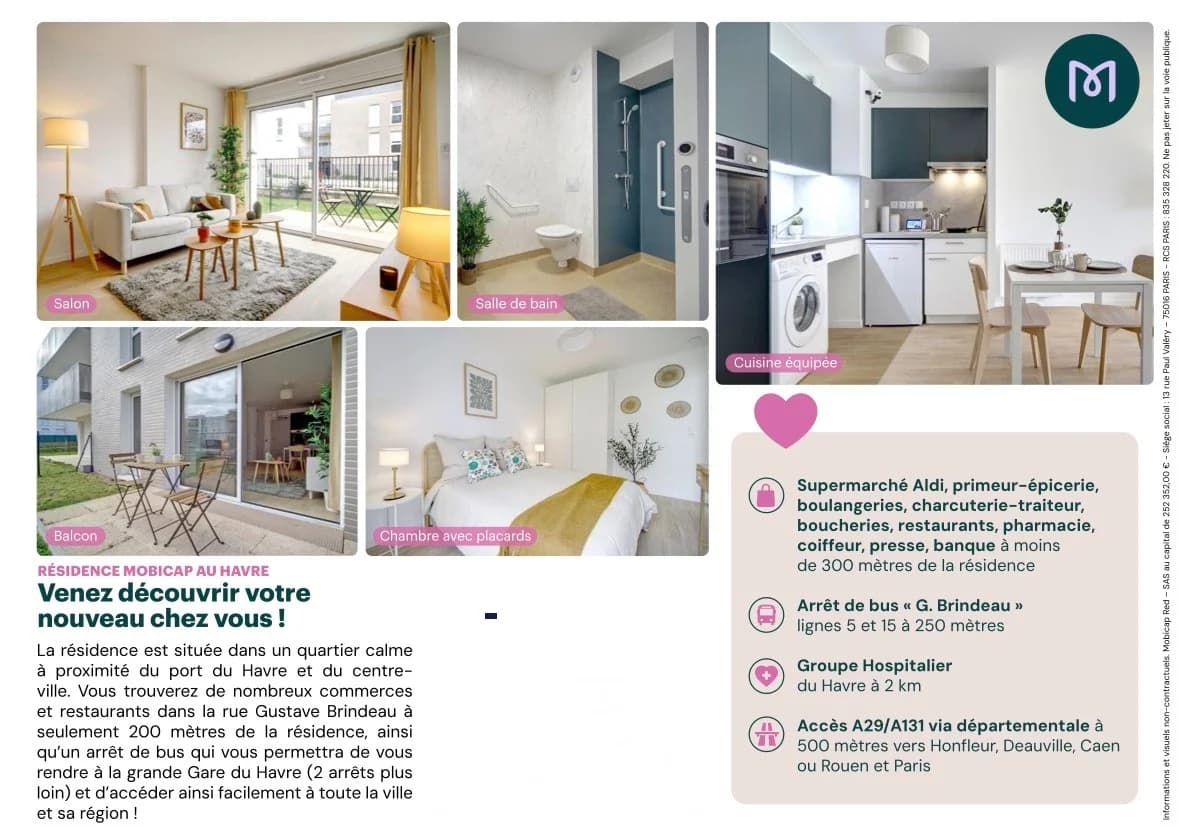 Photo 20 de Appartements Mobicap Le Havre, Résidence autonomie à Le Havre